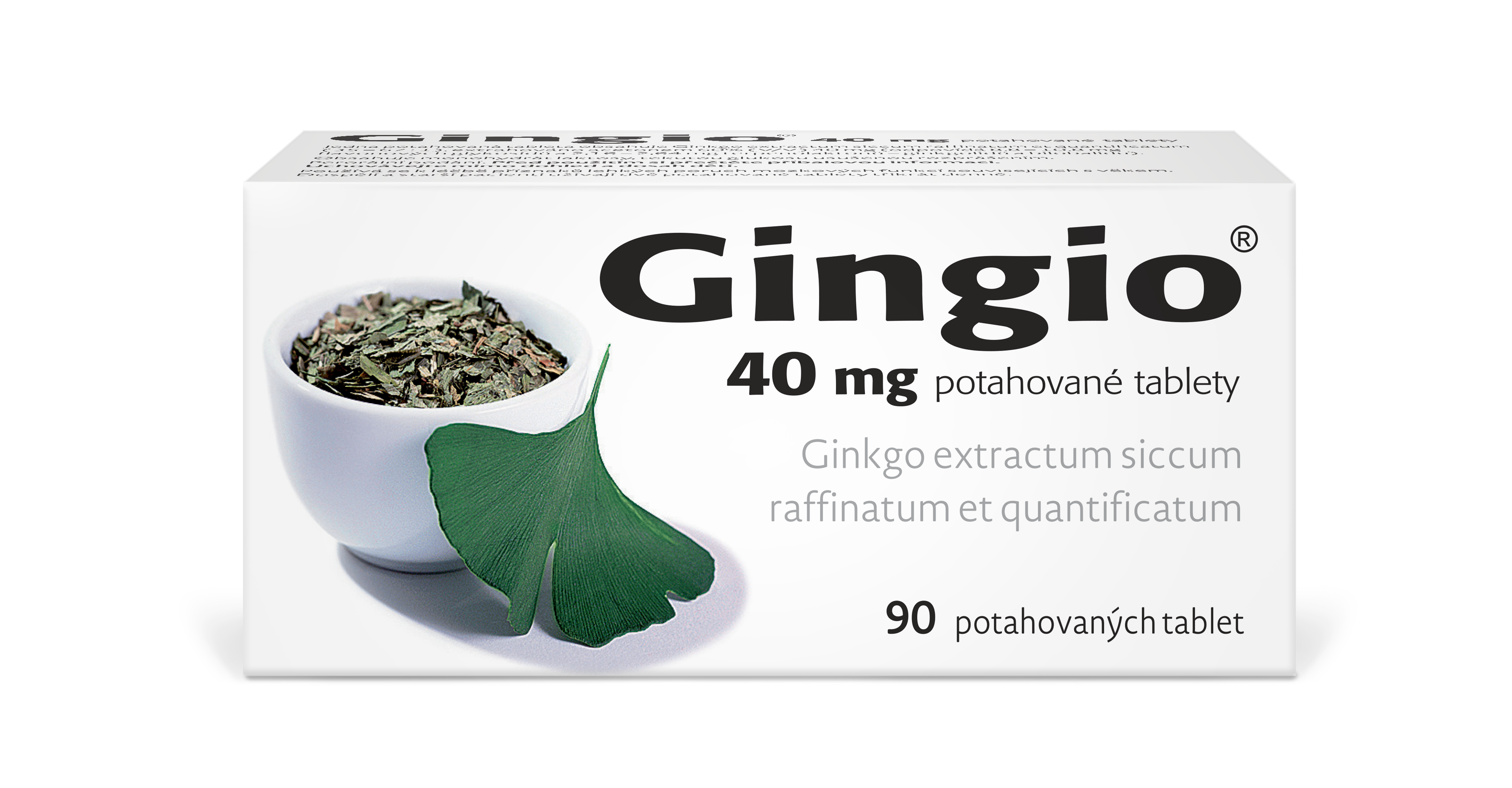 Levně Gingio tablety 40mg 90 potahovaných tablet