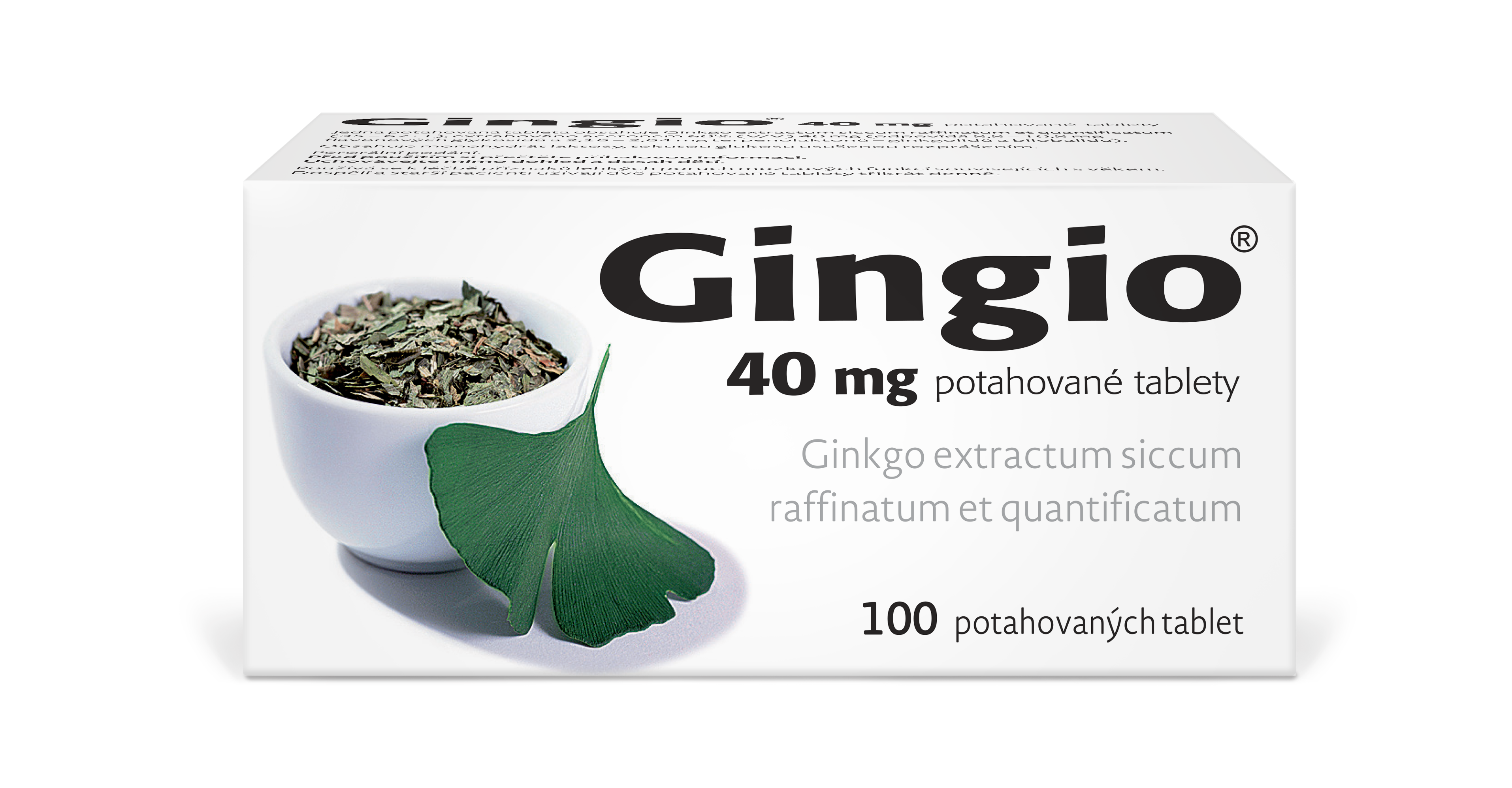 Levně Gingio tablety 40mg 100 potahovaných tablet