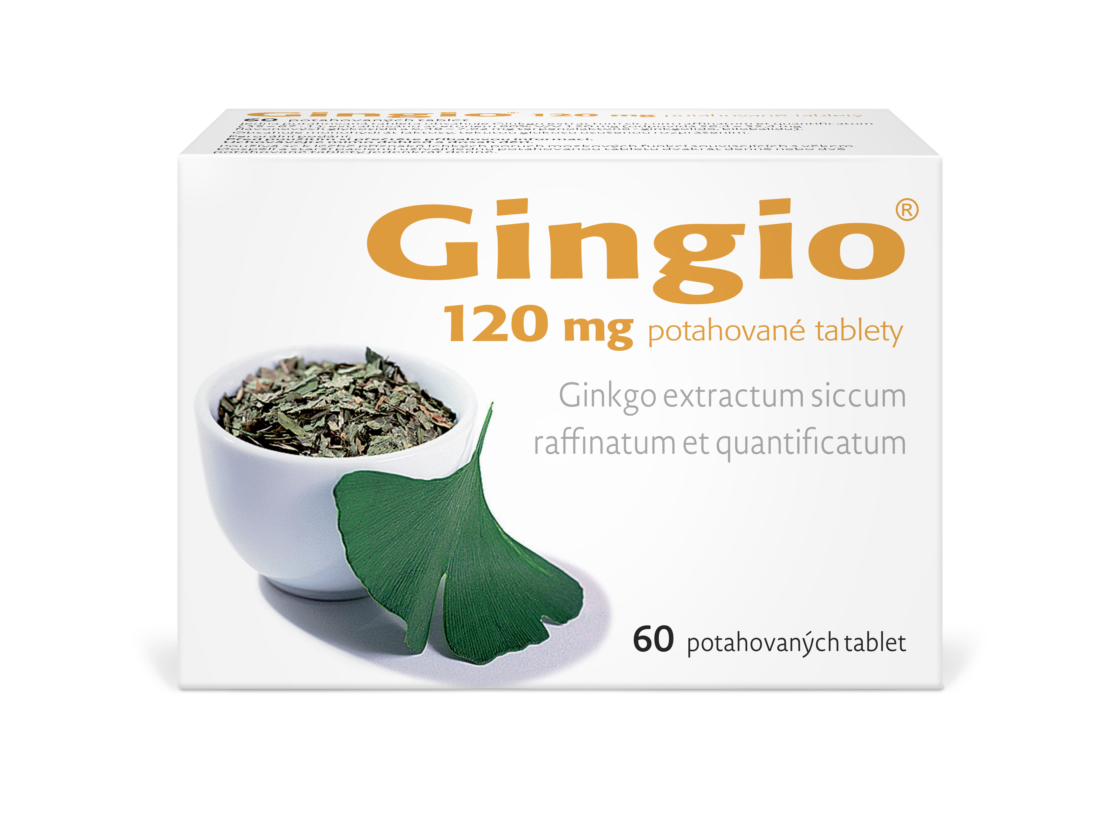Levně Gingio 120mg 60 potahovaných tablet