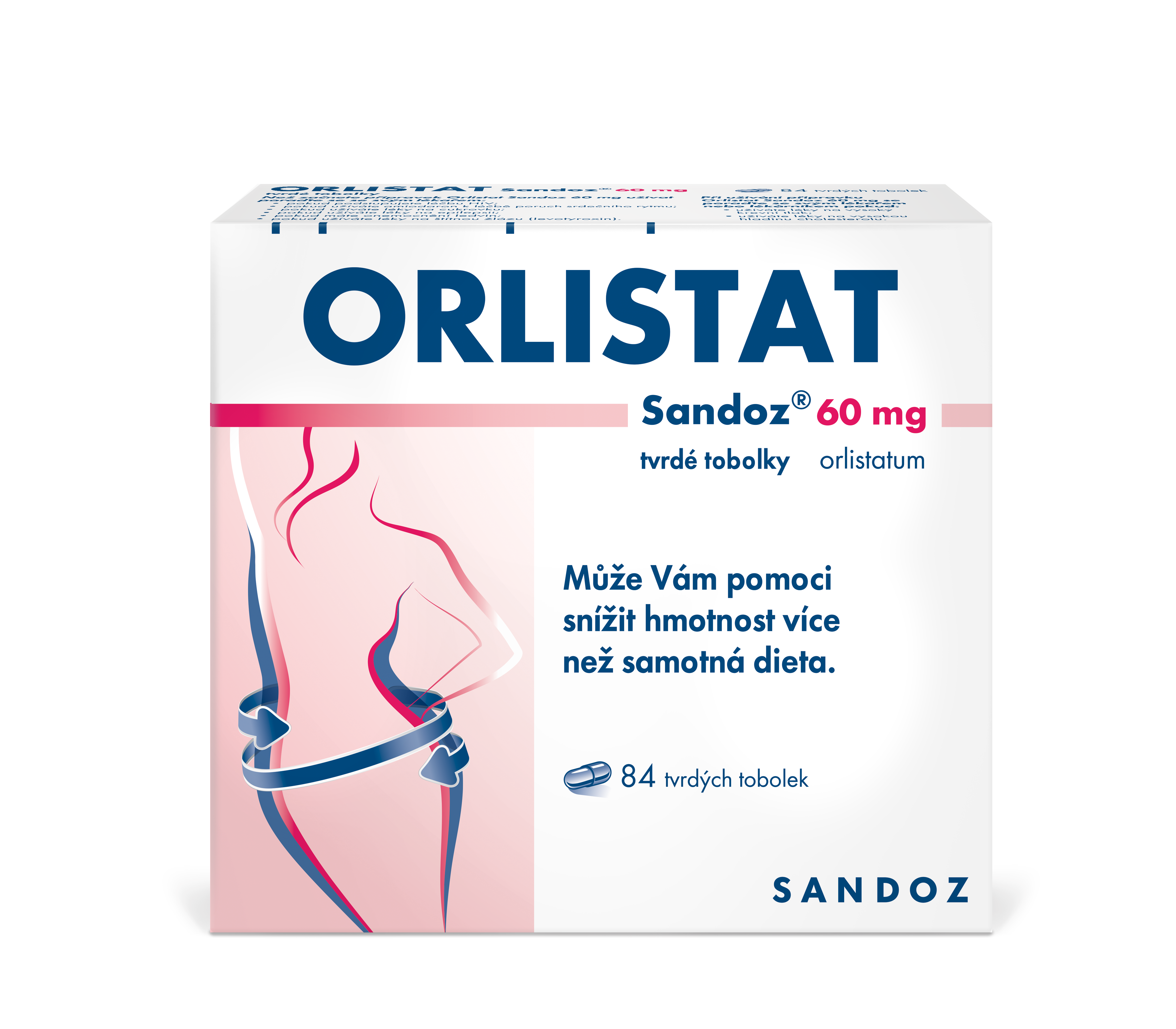 Levně Orlistat Sandoz 60mg 84 tobolek
