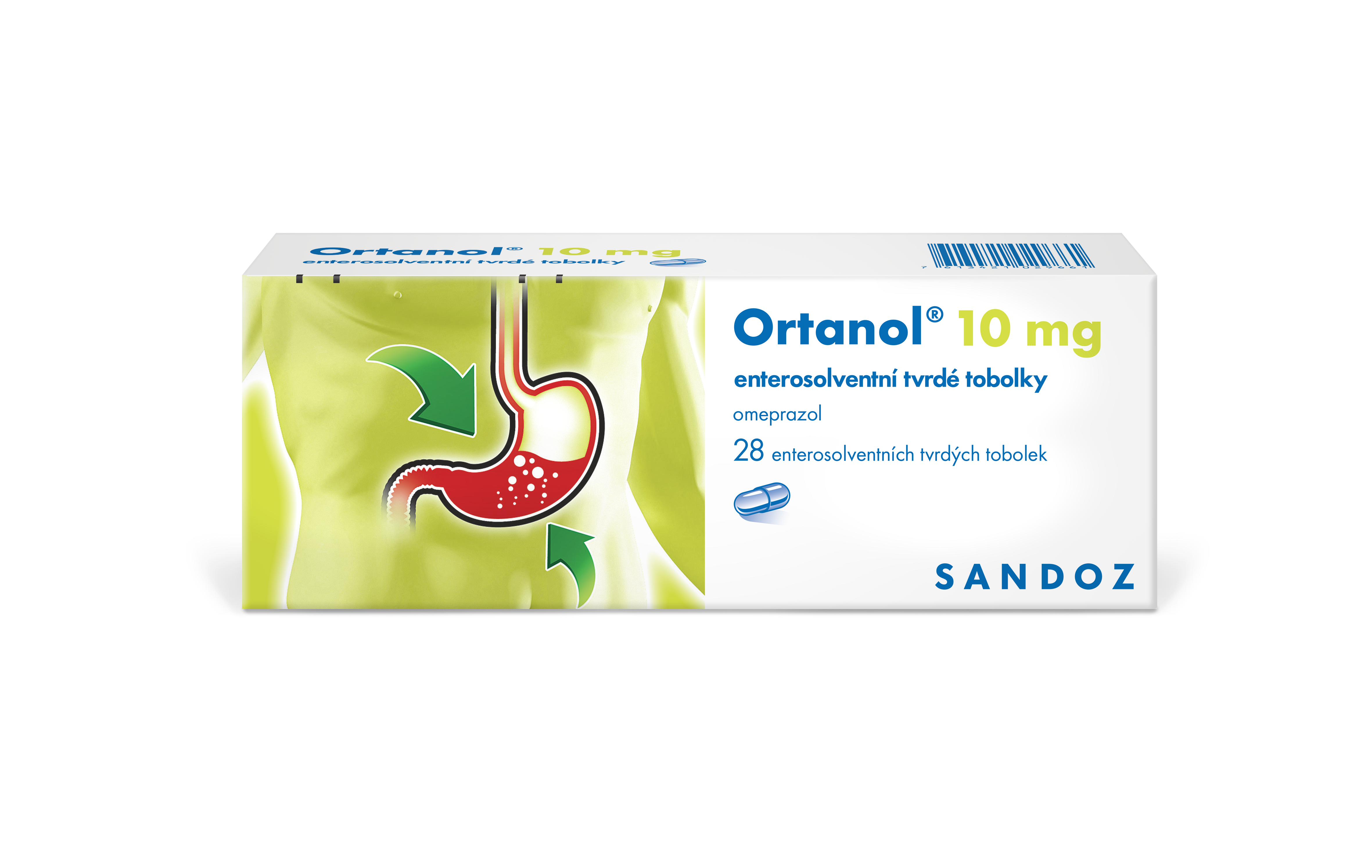 Levně Ortanol 10mg 28 enterosolventních tobolek