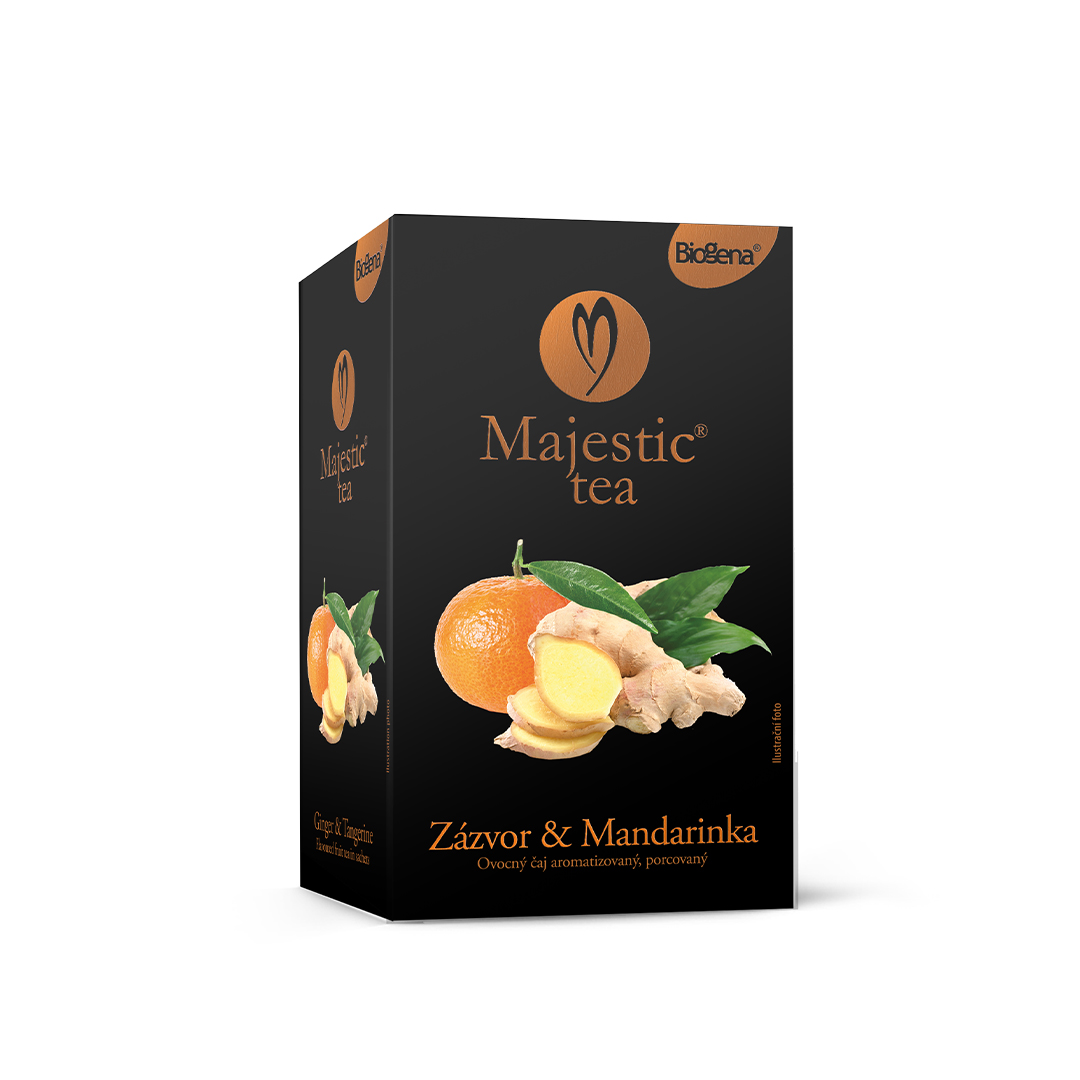 Levně Biogena Majestic Tea Zázvor&Mandarinka 20x2.5g