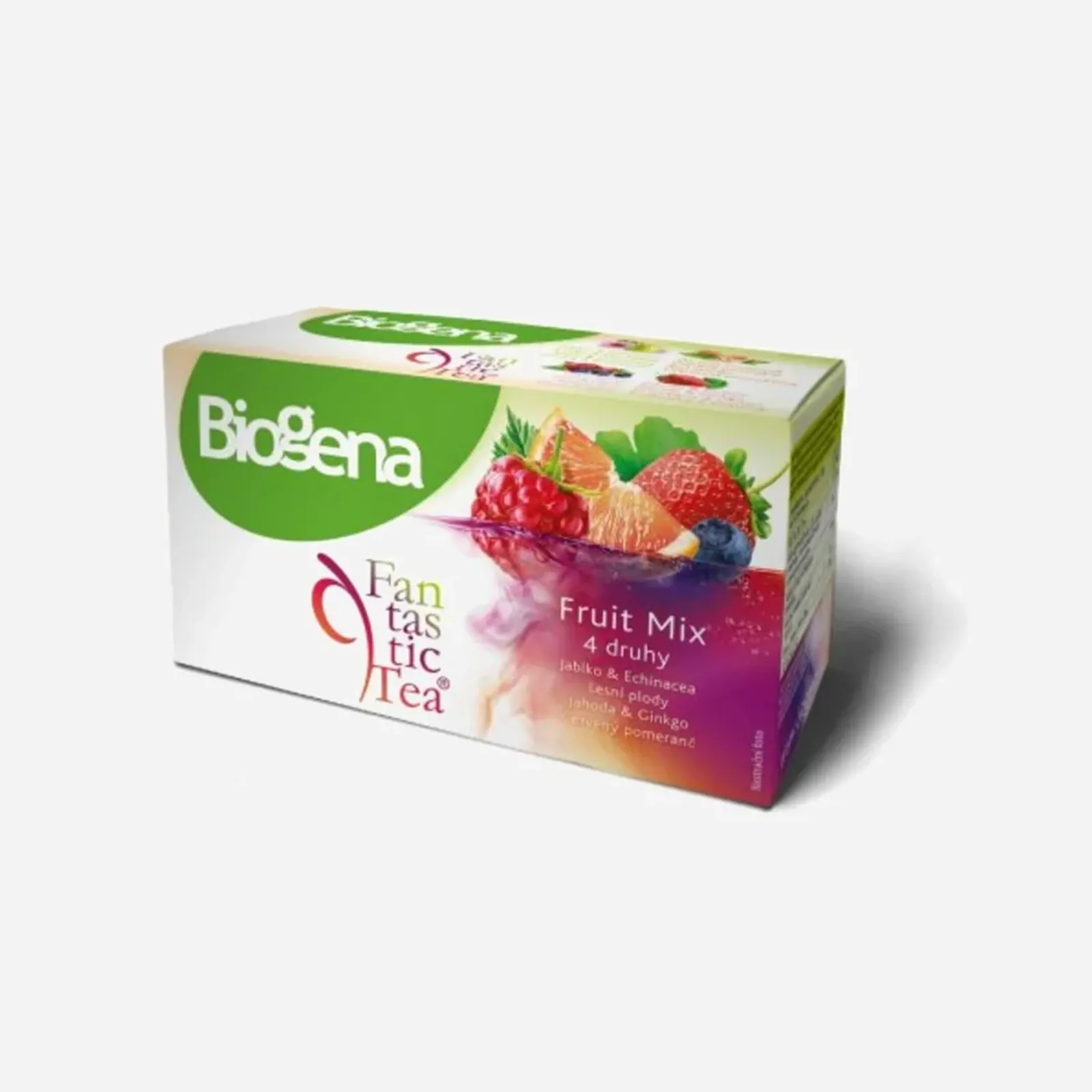 Levně Čaj Biogena Fantastic Fruitmix 4 druhy 20ks
