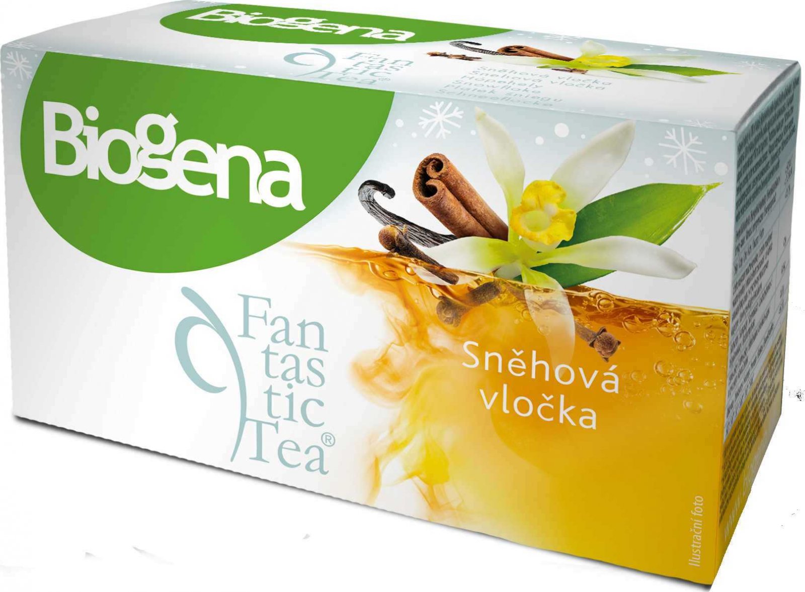 Levně Čaj Biogena Fantastic Sněhová vločka 20x2g