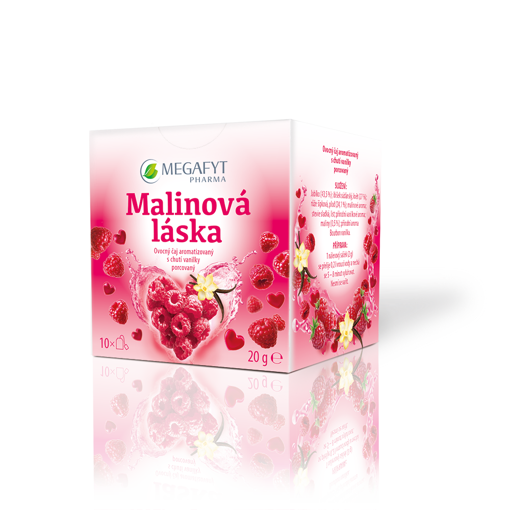Levně Megafyt Malinová láska 10x2g