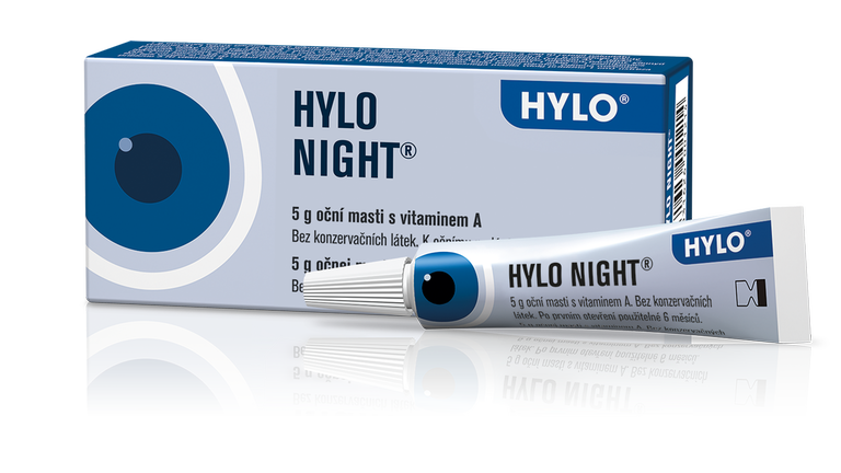 Levně Hylo Night oční mast s vitamínem A 5g