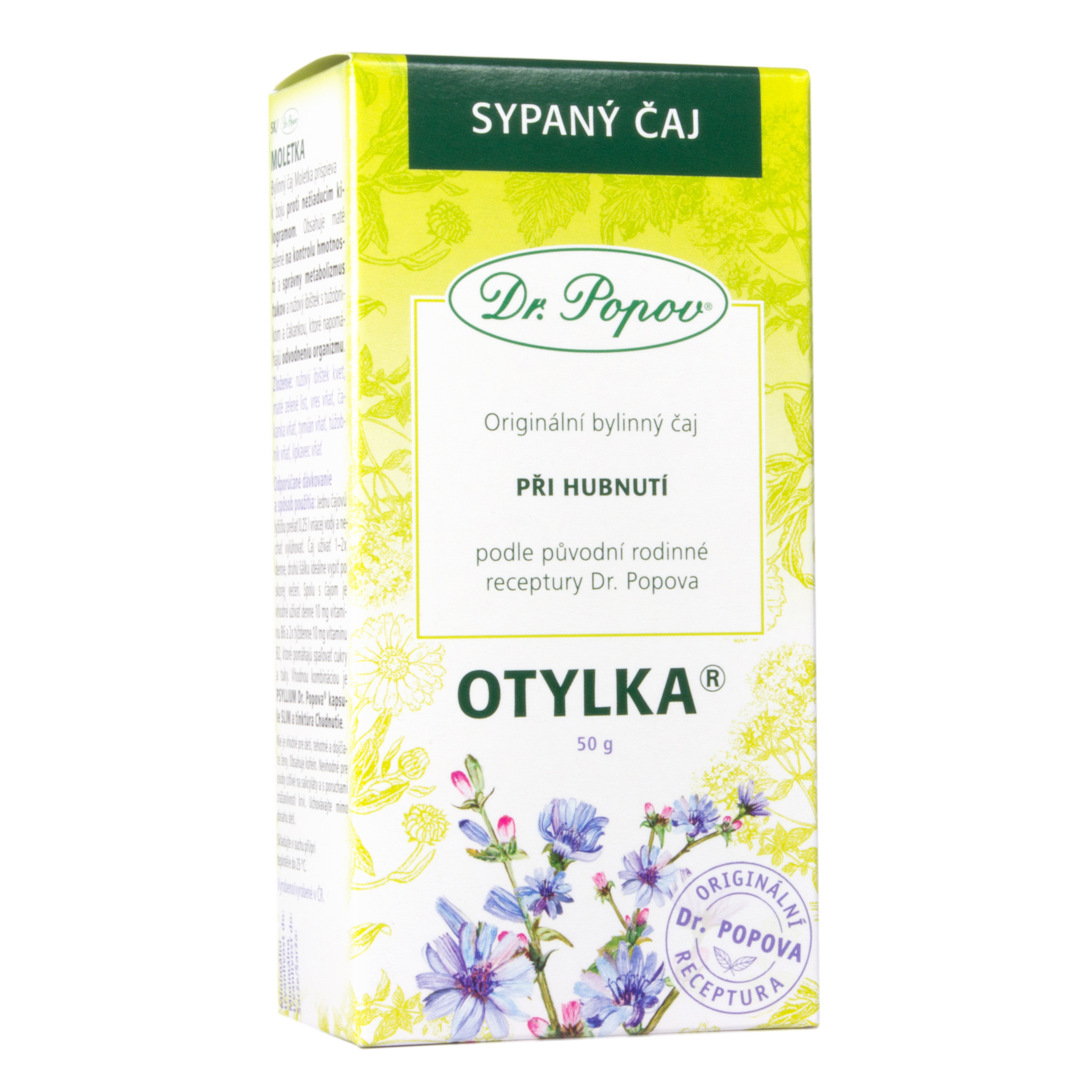 Levně Dr.Popov Čaj Redukční Otylka 50g