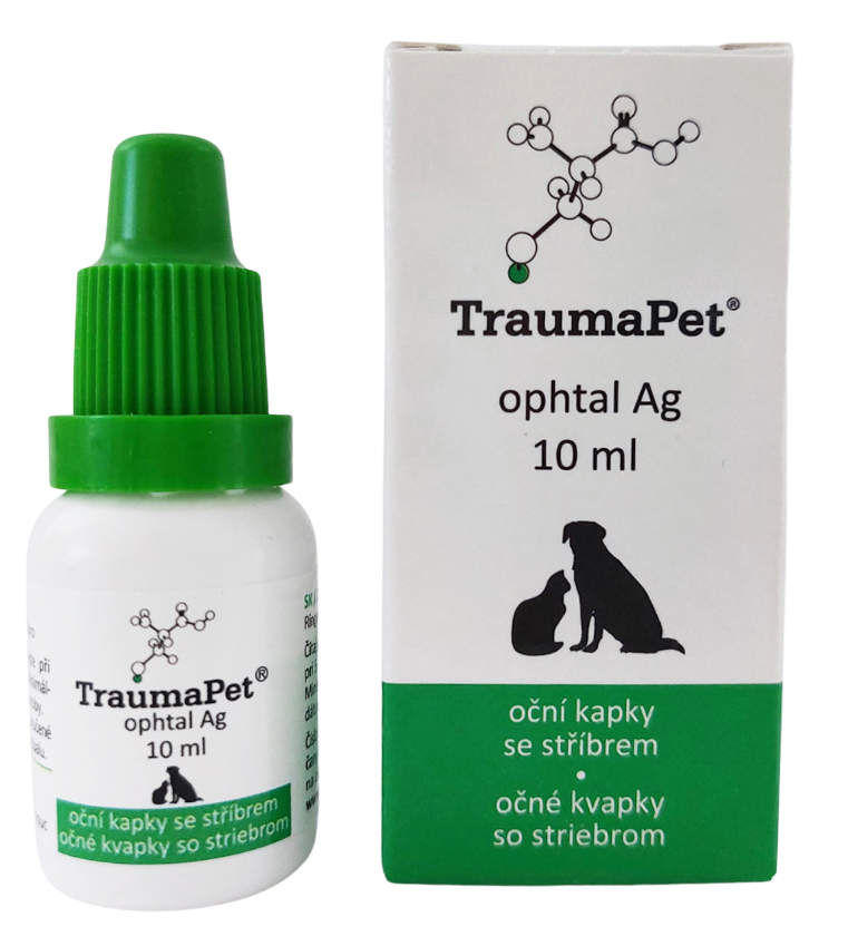 Levně TraumaPet oční kapky s Ag 10ml