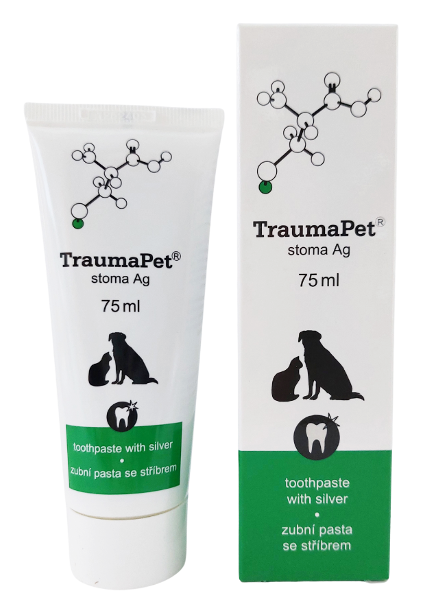 Levně TraumaPet zubní pasta s Ag 75ml