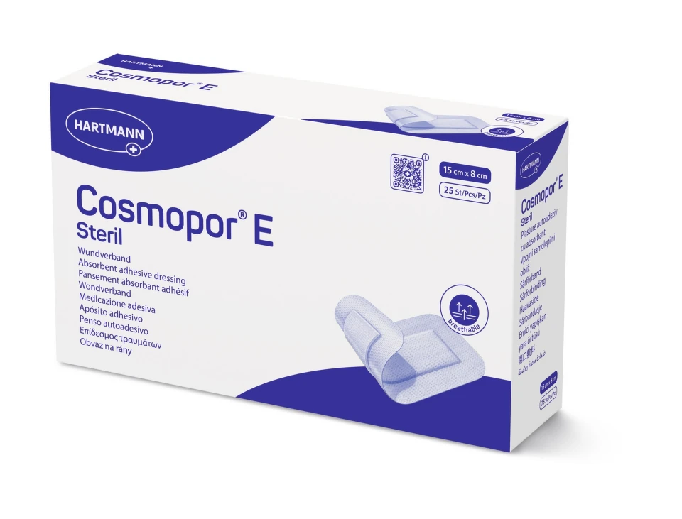 Levně Rychloobvaz COSMOPOR E sterilní 15x8cm 25ks