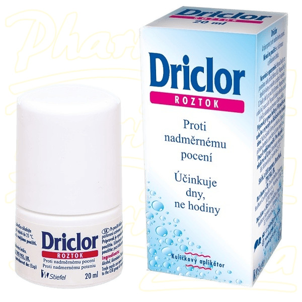 Levně Driclor sol.roll-on 20ml