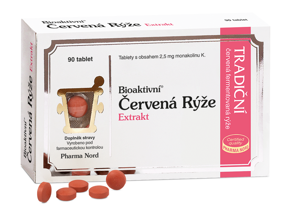 Levně Bioaktivní Červená Rýže Extrakt 90 tablet