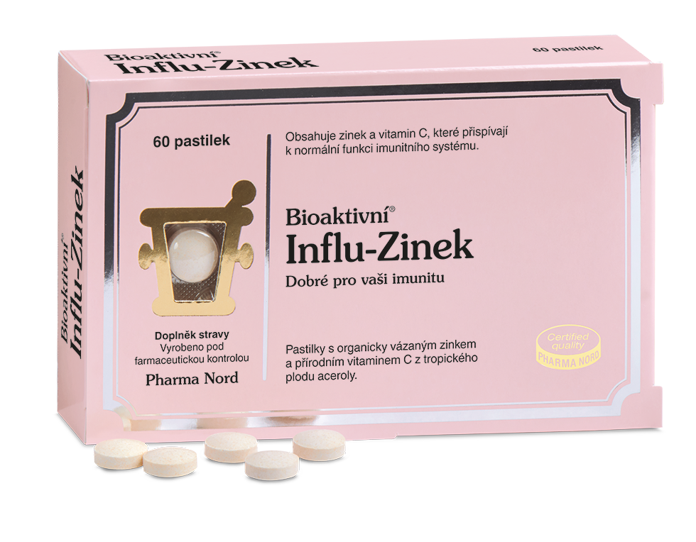 Levně Bioaktivní Influ-Zinek 60 tablet