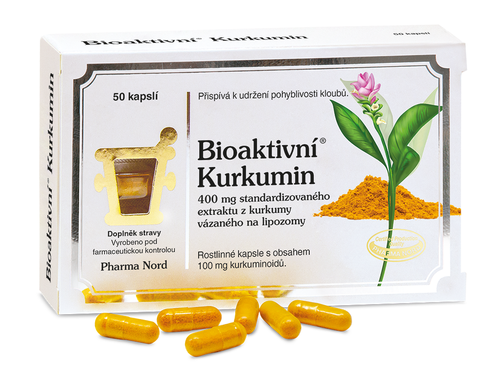 Levně Bioaktivní Kurkumin 50 kapslí