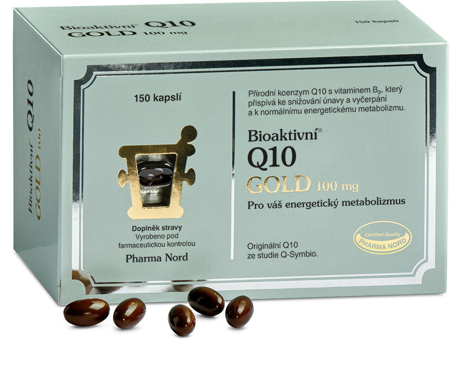 Levně Bioaktivní Q10 Gold 100mg 150 kapslí