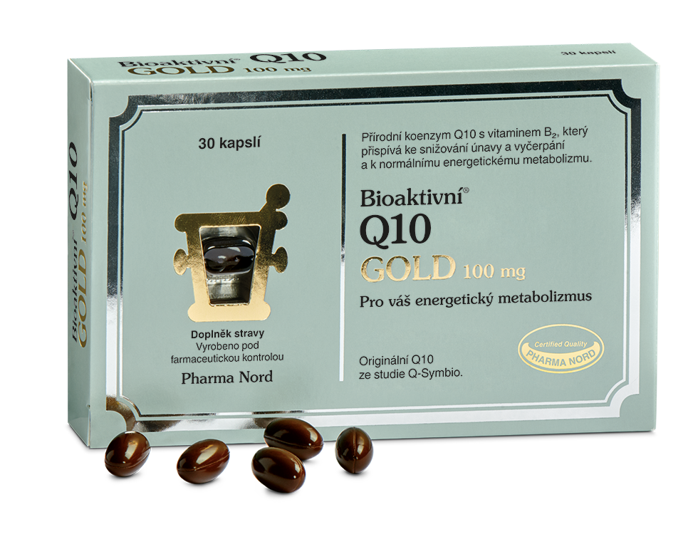 Levně Bioaktivní Q10 Gold 100mg 30 kapslí