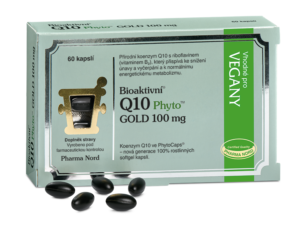 Levně Bioaktivní Q10 Phyto GOLD 100mg 60 kapslí
