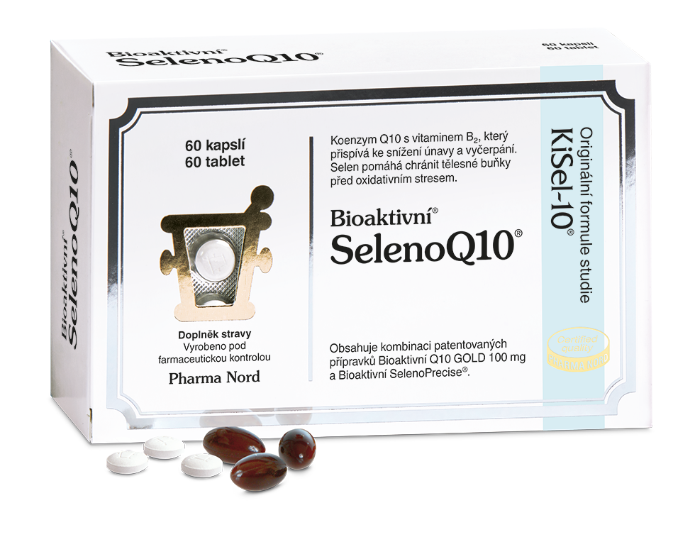 Levně Bioaktivní SelenoQ10 60 kapslí + 60 tablet