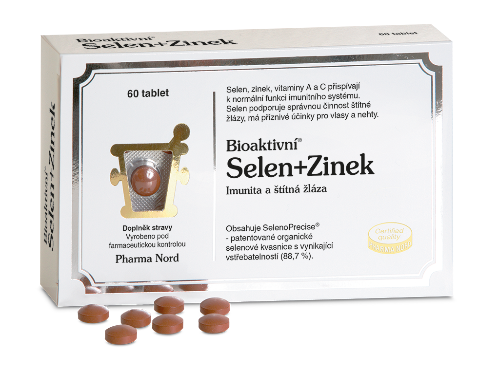 Levně Bioaktivní Selen+Zinek 60 tablet