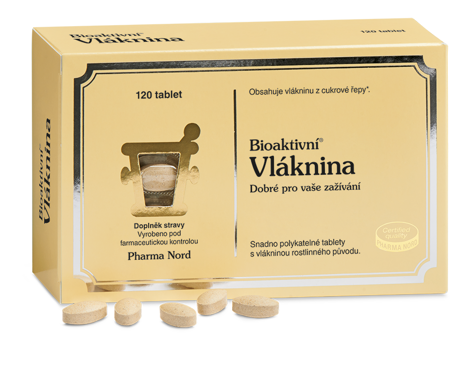 Levně Bioaktivní Vláknina 120 tablet