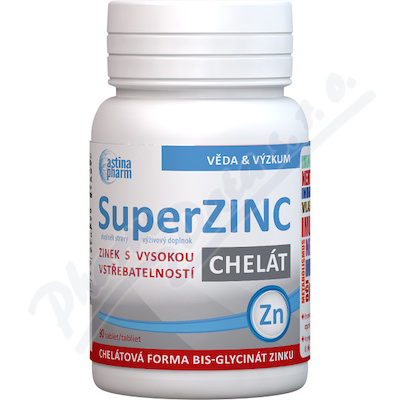 Levně Astina SuperZINC chelát tbl. 90