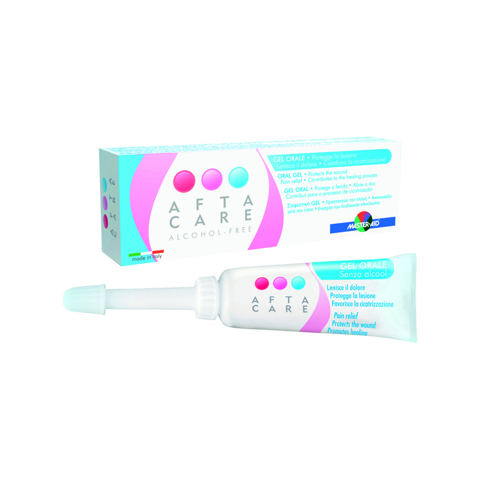 Levně AFTA CARE Ústní gel na afty s kyselinou hyaluronovou 10 ml