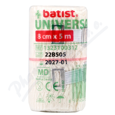 Levně UNIVERSAL elast.obinadlo 8cmx5m tažnost 110% 1ks