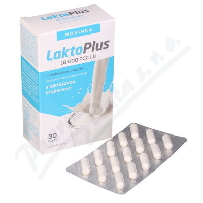 Levně LaktoPlus 18.000 FCC LU cps.30 bls.