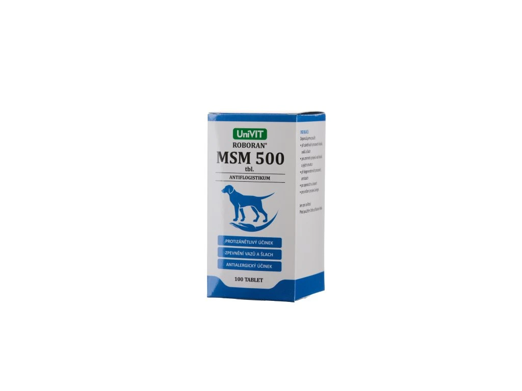 Levně UniVIT ROBORAN MSM 500 tbl.100