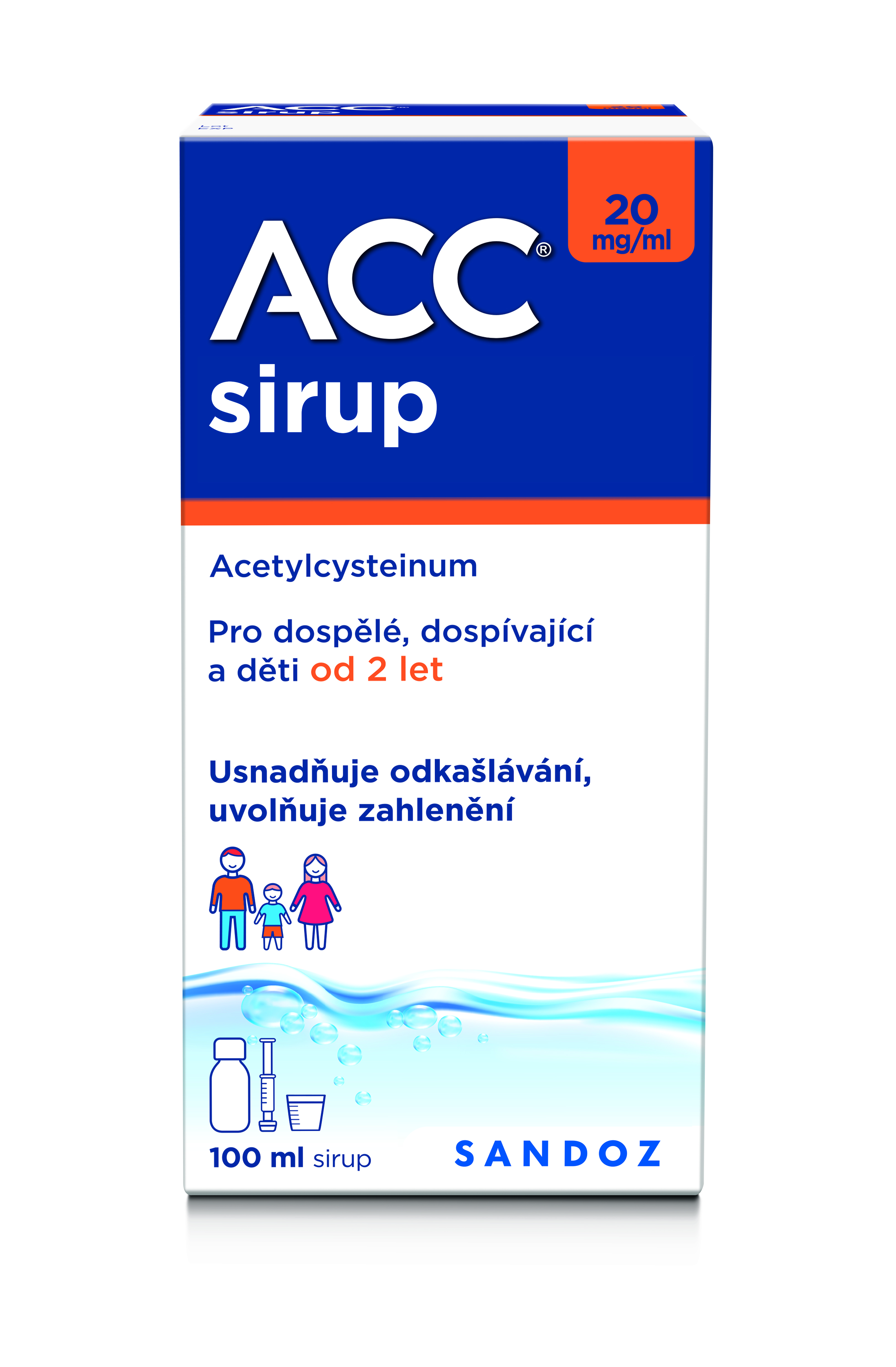 Levně ACC 20mg/ml sirup 100ml