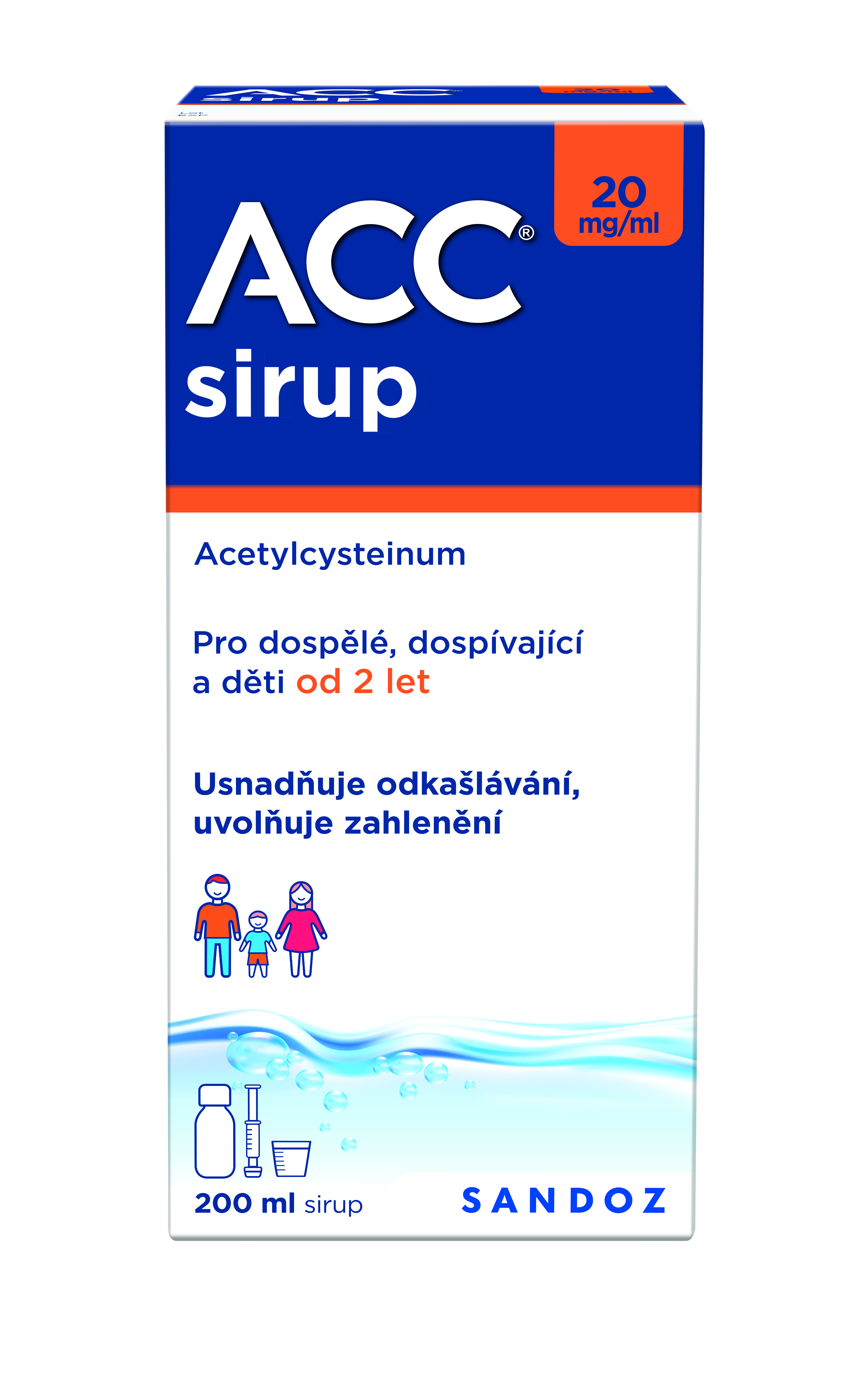 Levně ACC 20mg/ml sirup 200ml