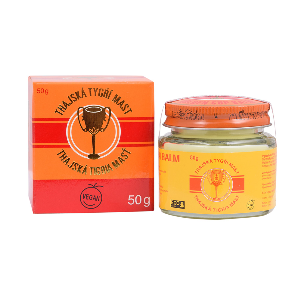 Levně Thajská tygří mast Golden Cup Balm 50g