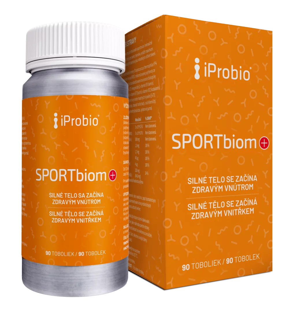 Levně iProbio SPORTbiom+ 90 tobolek