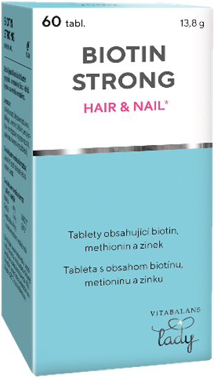 Levně Biotin Strong Hair&Nail 60 tablet