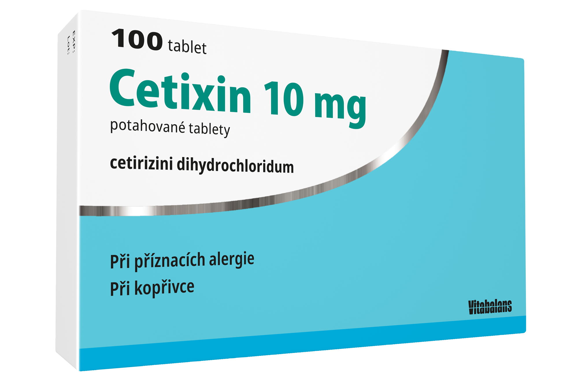 Levně Cetixin 10mg 100 tablet