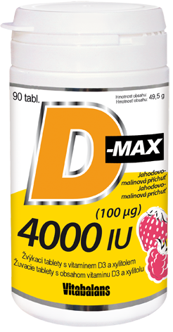 Levně D-Max 4000 IU 90 tablet