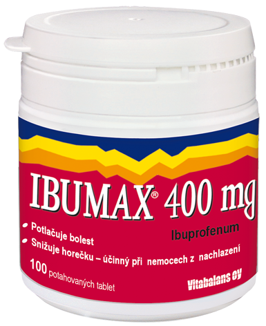 Levně Ibumax 400mg 100 tablet