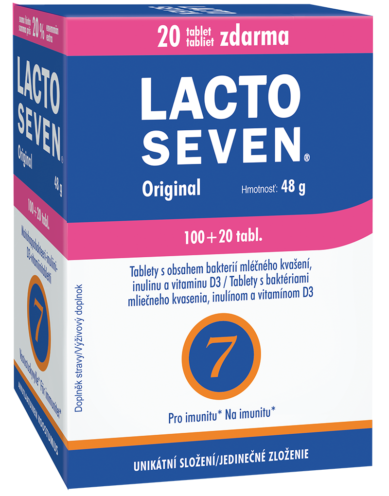 Levně Lactoseven 100+20 tablet
