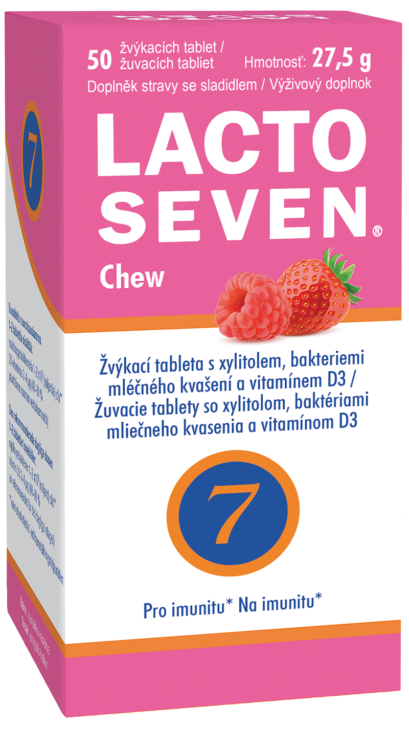 Levně Lacto Seven Chew 50 tablet
