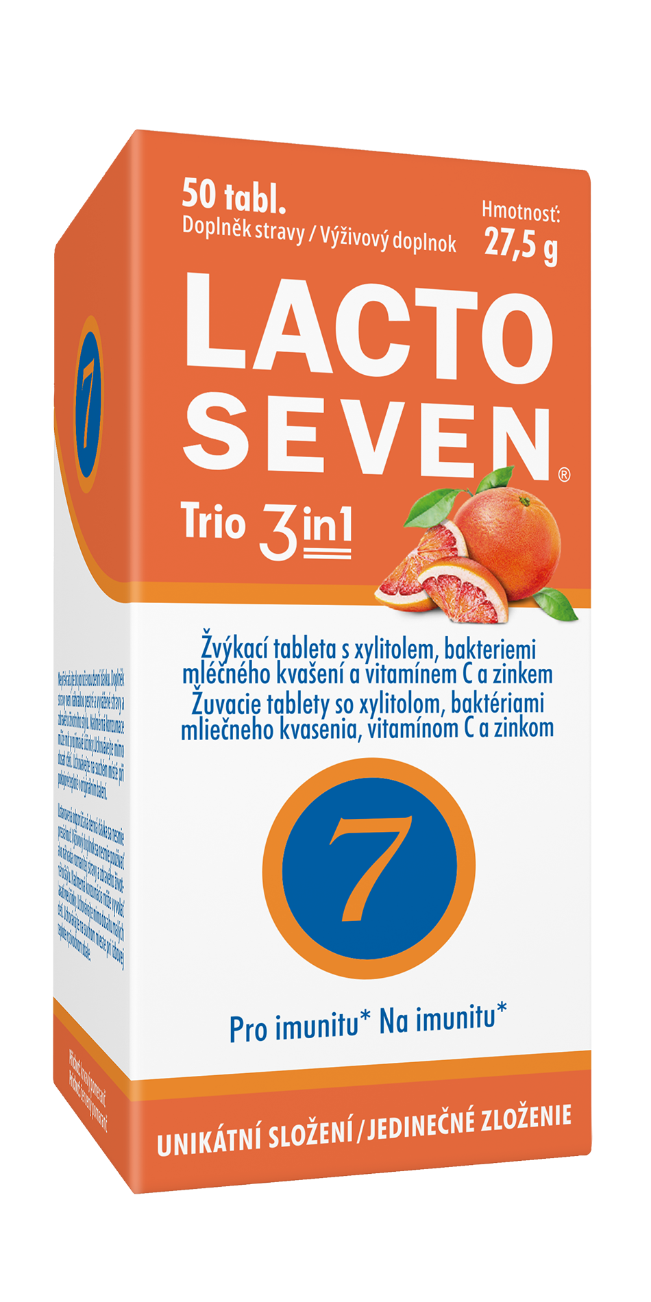 Levně Lacto Seven Trio 3in1 50 kapslí