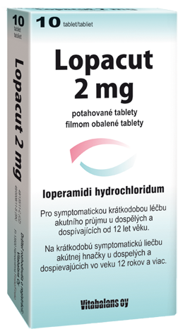 Levně Lopacut 2mg 10 potahovaných tablet