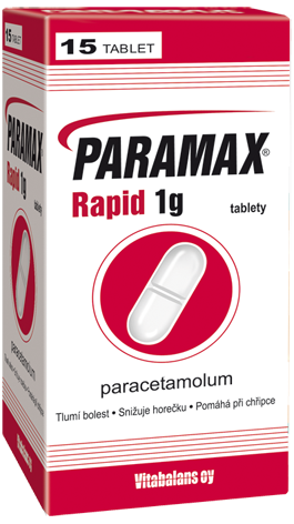 Levně Paramax Rapid 1g 15 tablet