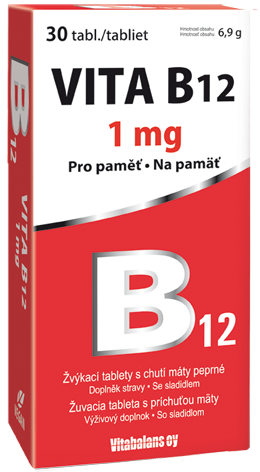 Levně Vita B12 1mg 30 tablet