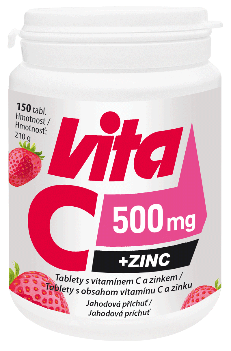 Levně Vita-C 500mg+Zinc 150 tablet