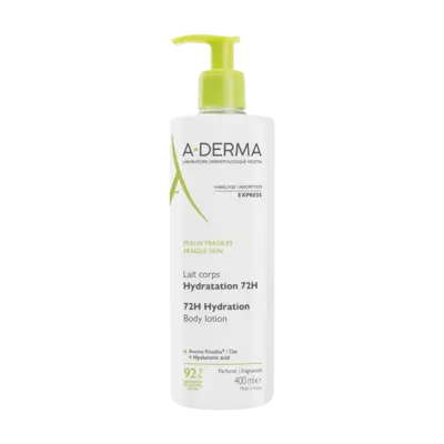 Levně A-DERMA Tělové mléko 72h hydratace 400ml