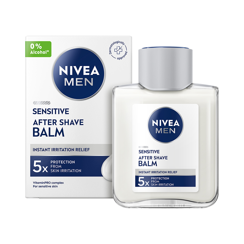 Levně NIVEA MEN Balzám po holení Sensitive 100ml
