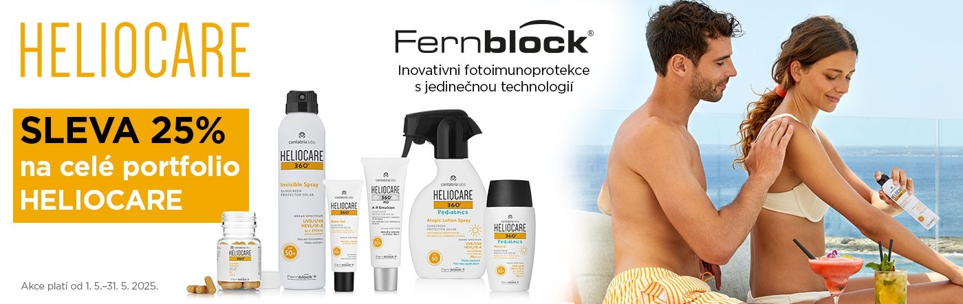 Heliocare sleva 25 %