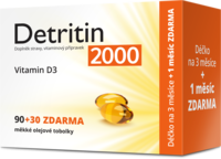 Detritin 3D model zprava F