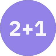 2+1
