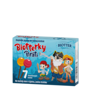 Biotterky Piráti vitamínová lízátka 7 ks